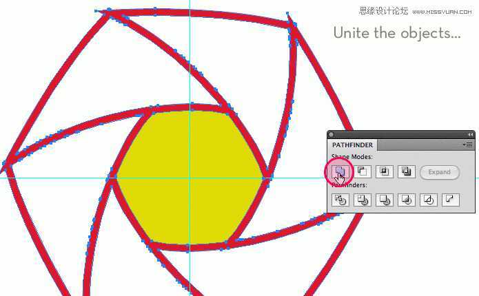 Illustrator设计创意的快门形状标志教程(2),破洛洛