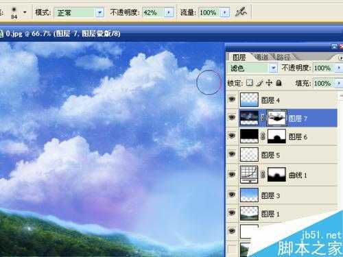 ‘用ps合成巨大月亮在水面升起的唯美效果教程‘