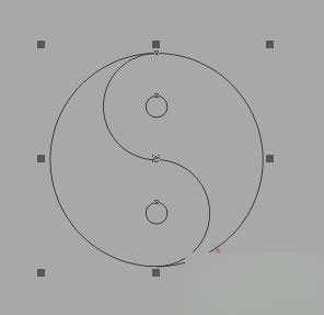 CDR绘制太极图形 脚本之家 CDR入门教程