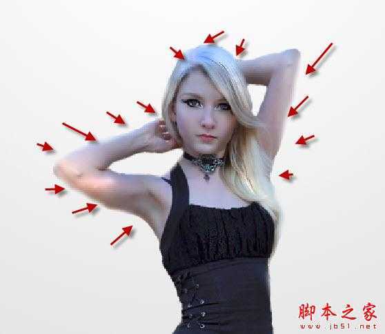 ‘Photoshop制作简洁抽象的人物插画‘