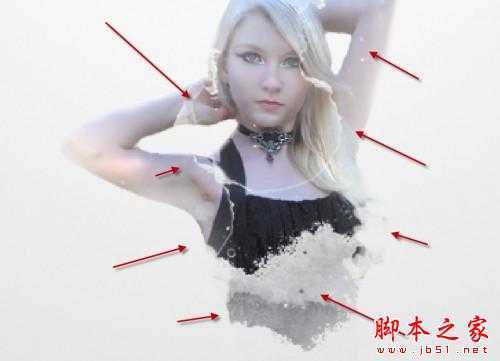 ‘Photoshop制作简洁抽象的人物插画‘