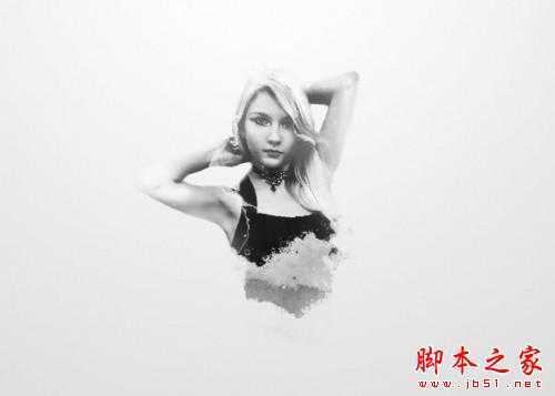 ‘Photoshop制作简洁抽象的人物插画‘