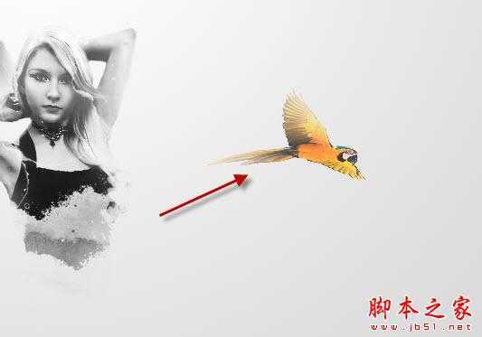 ‘Photoshop制作简洁抽象的人物插画‘