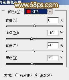 ‘Photoshop将室内美女图片增加淡淡的韩系红褐色‘