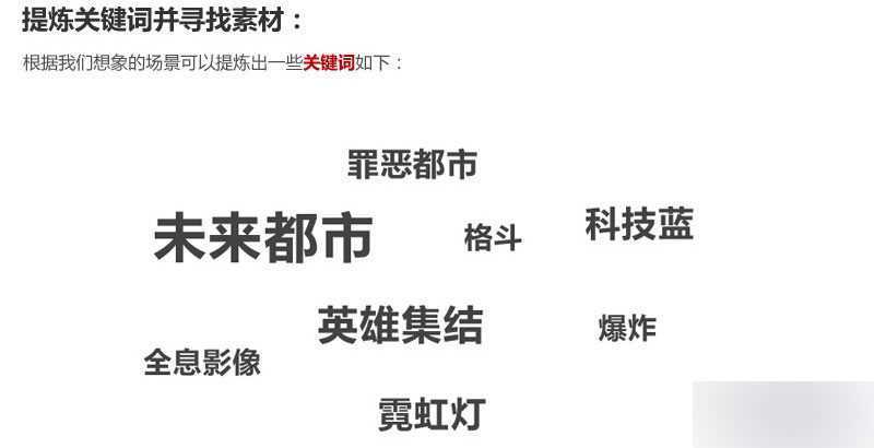 ‘PS合成一个充满科幻感的未来游戏场景‘