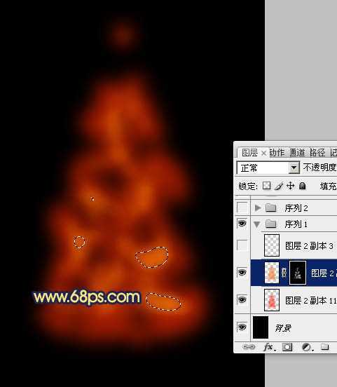 ‘Photoshop打造斑斓的光影圣诞树‘
