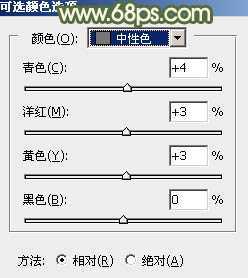 ‘Photoshop为外景图片加上唯美的暖色逆光‘