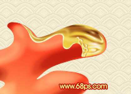 ‘Photoshop制作华丽的蛇年镀金春字教程‘