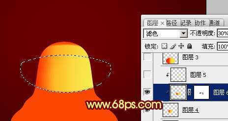 ‘Photoshop制作漂亮的金色圣诞铃铛‘