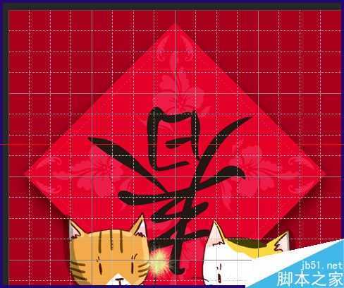 ‘PSCS6网格线的颜色和尺寸怎么调整？‘