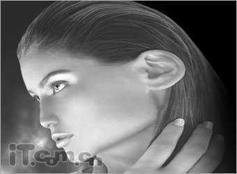 ‘Photoshop制作科幻效果的雾化美女‘