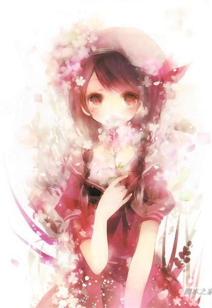 ‘photoshop合成制作粉色可爱浪漫的少女书签‘