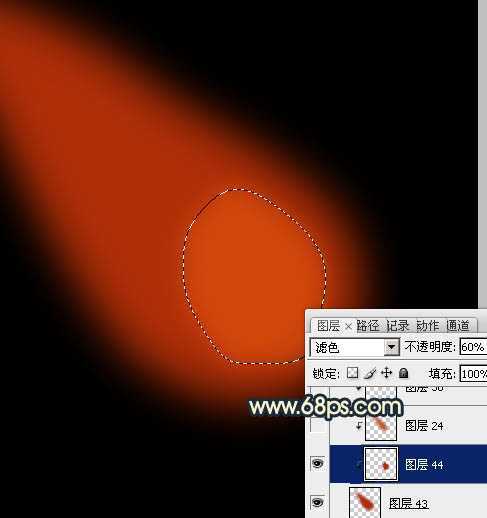 ‘Photoshop设计制作出逼真的正在燃烧的火柴‘