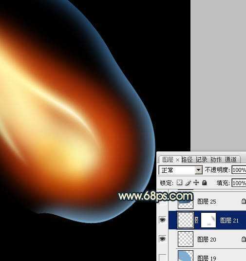 ‘Photoshop设计制作出逼真的正在燃烧的火柴‘