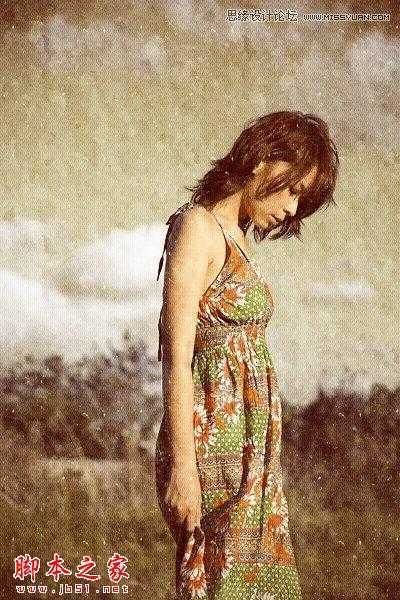 ‘Photoshop为数码照片增添质感效果‘