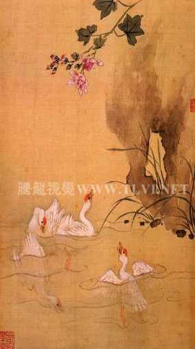 ‘Photoshop将人物图片处理成古典卷轴画效果‘