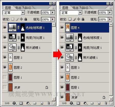 ‘Photoshop将人物图片处理成古典卷轴画效果‘