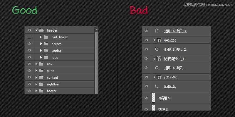 ‘Photoshop建立文档规范和管理意识详细解析‘
