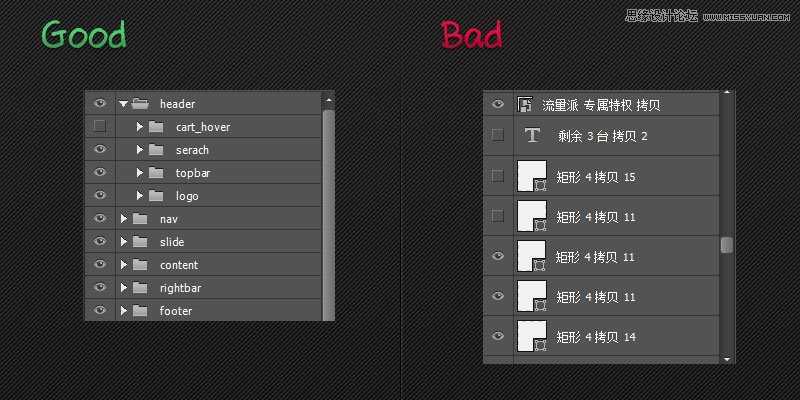 ‘Photoshop建立文档规范和管理意识详细解析‘