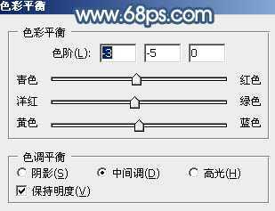 ‘Photoshop为树景美女图片打造梦幻的冷调青蓝色‘