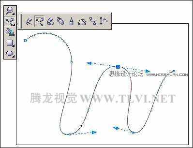 CorelDRAW中的贝塞尔工具详解,破洛洛