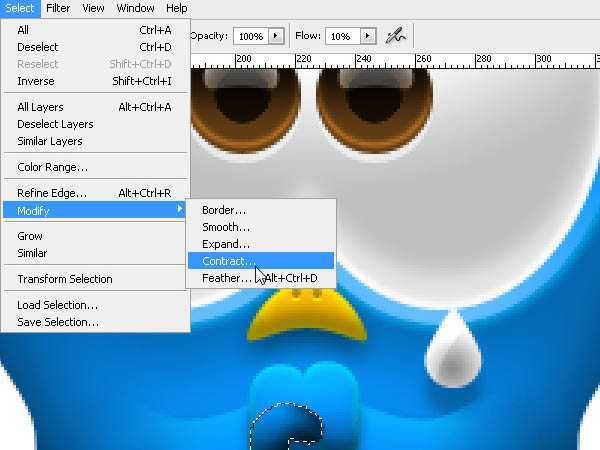 ‘Photoshop打造Twitter可爱蓝色小鸟图标‘