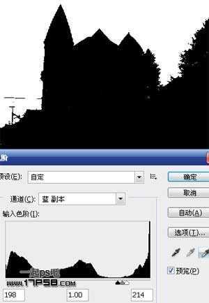 ‘photoshop将白天制作出黑夜效果的教程‘