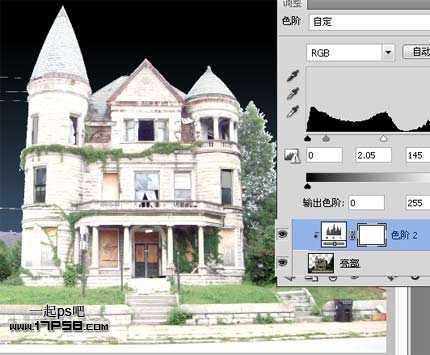 ‘photoshop将白天制作出黑夜效果的教程‘
