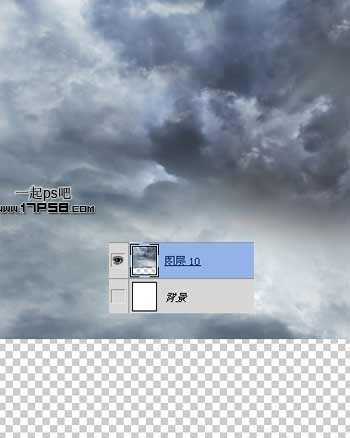 ‘photoshop合成制作出雨夜闪电绿色眼睛金刚狼‘