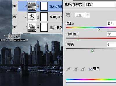‘photoshop合成制作出雨夜闪电绿色眼睛金刚狼‘