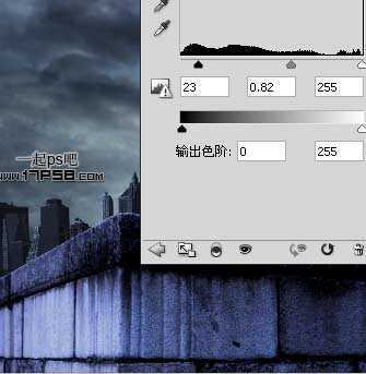 ‘photoshop合成制作出雨夜闪电绿色眼睛金刚狼‘
