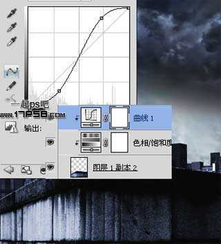 ‘photoshop合成制作出雨夜闪电绿色眼睛金刚狼‘