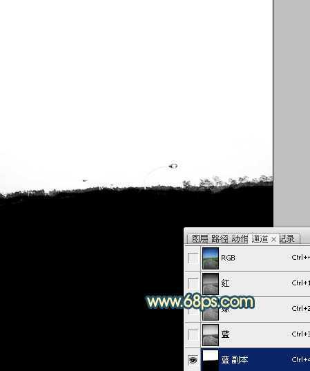 ‘Photoshop为公路图片渲染出漂亮的夜景灯光效果‘