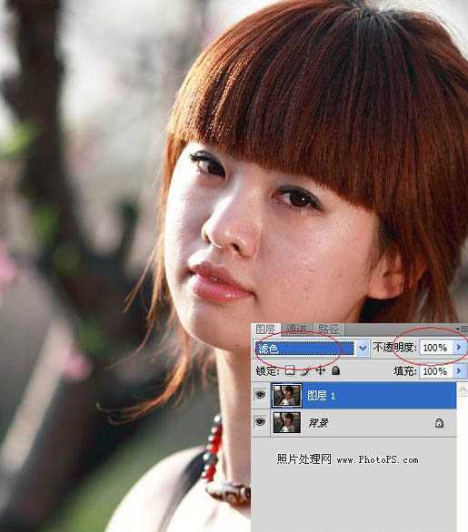 ‘ps下利用通道给偏暗的人物保细节美白‘