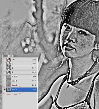 ‘ps下利用通道给偏暗的人物保细节美白‘