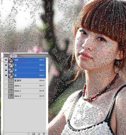 ‘ps下利用通道给偏暗的人物保细节美白‘