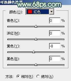 ‘Photoshop为树林美女图片打造出柔和的青黄色‘