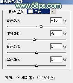 ‘Photoshop为树林美女图片打造出柔和的青黄色‘