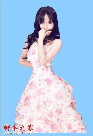 ‘Photoshop使用钢笔工具和边缘高光器快速给美女模特照片抠图‘