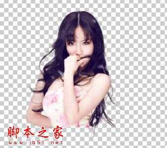 ‘Photoshop使用钢笔工具和边缘高光器快速给美女模特照片抠图‘