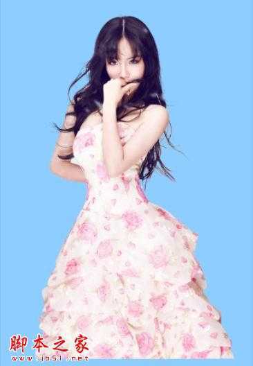 ‘Photoshop使用钢笔工具和边缘高光器快速给美女模特照片抠图‘