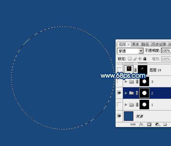 ‘Photoshop快速制作多层次的白色透明泡泡‘