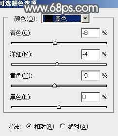‘Photoshop为古屋边的美女加上甜美的淡调黄绿色‘