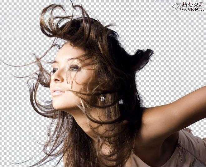 ‘Photoshop将通过蒙版通道制作出长发美女抠图教程‘