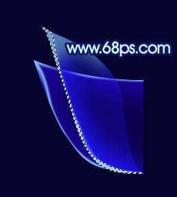 ‘Photoshop打造出梦幻的蓝色光束玫瑰花朵‘