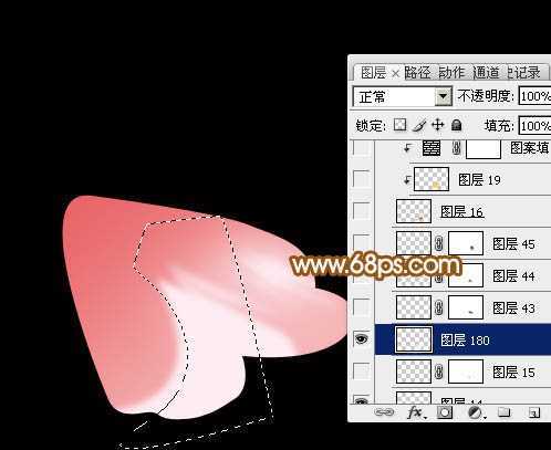 ‘Photoshop制作出一朵漂亮逼真的的粉红色牡丹‘