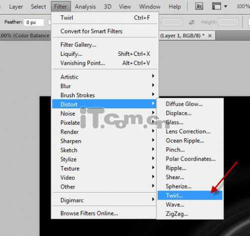 ‘ps利用滤镜制作绚丽的彩色星球‘