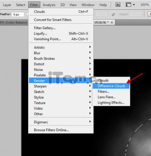 ‘ps利用滤镜制作绚丽的彩色星球‘