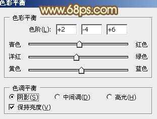 ‘Photoshop为绿树边的美女调制出韩系暖褐色‘