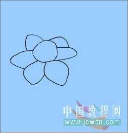 Flash绘画技巧实例:鼠绘好看的水仙花